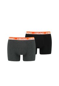 Bokserki męskie Head Basic Boxer 2 Pack. Kolor: pomarańczowy, wielokolorowy