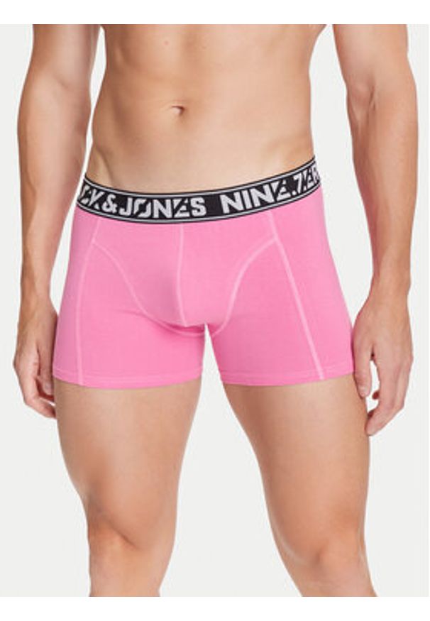 Jack & Jones Komplet bokserek 12277575 Kolorowy. Materiał: bawełna. Wzór: kolorowy