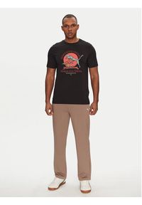 Puma Spodnie dresowe Ess 629651 Brązowy Relaxed Fit. Kolor: brązowy. Materiał: bawełna #4