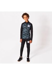 CHAMPIONS LEAGUE - Dres piłkarski dziecięcy Champions League. Kolor: czarny. Materiał: dresówka. Styl: sportowy #1