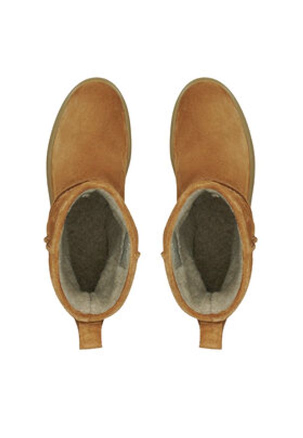 GANT - Gant Śniegowce Snowhill 29543781 Brązowy. Kolor: brązowy. Materiał: zamsz, skóra