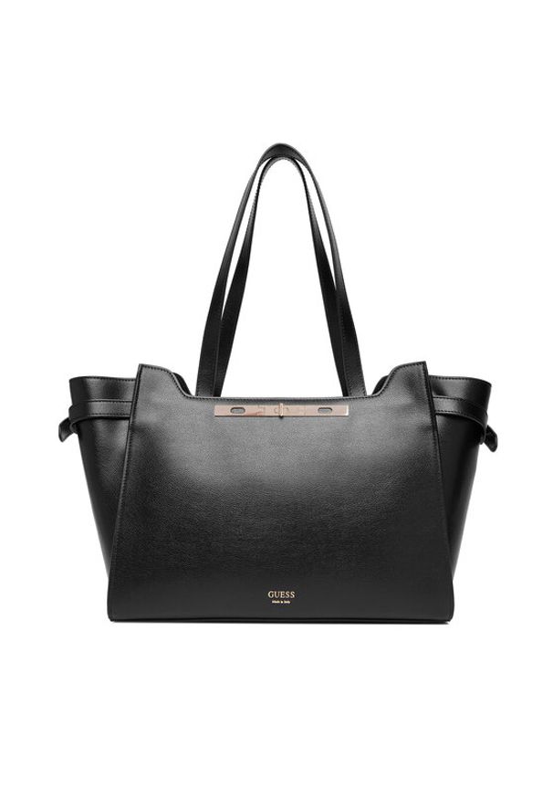 Guess Torebka HWAMGP L5481 Czarny. Kolor: czarny. Materiał: skórzane