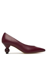 Czółenka Weekend Max Mara. Kolor: fioletowy