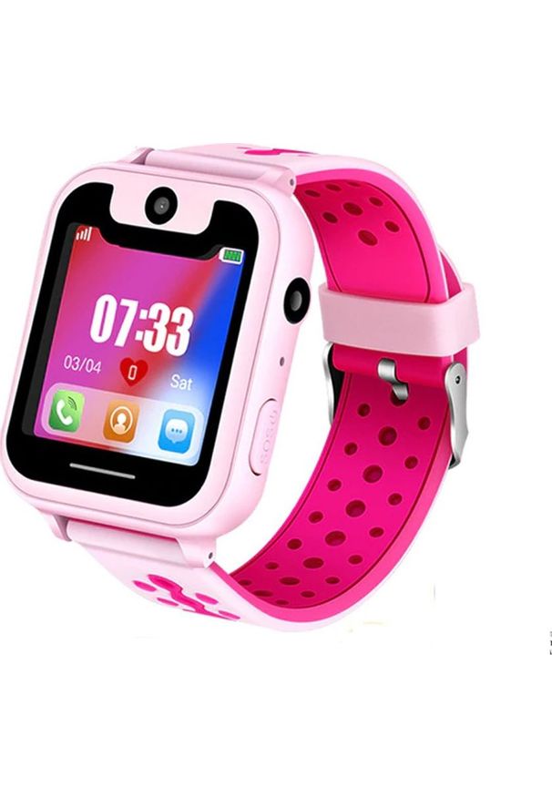 Smartwatch Roneberg RS6 Różowy. Rodzaj zegarka: smartwatch. Kolor: różowy