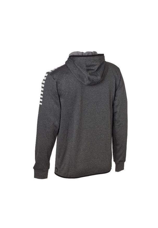 SELECT - Męska Bluza Monaco Z Pełnym Zamkiem Błyskawicznym. Kolor: szary