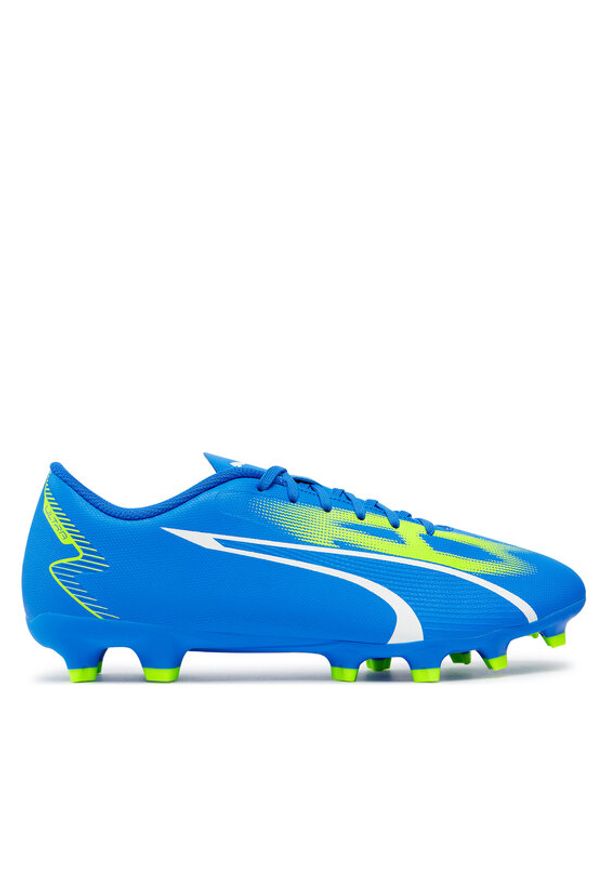 Puma Buty do piłki nożnej Ultra Play Fg/Ag 107423 03 Niebieski. Kolor: niebieski. Materiał: skóra