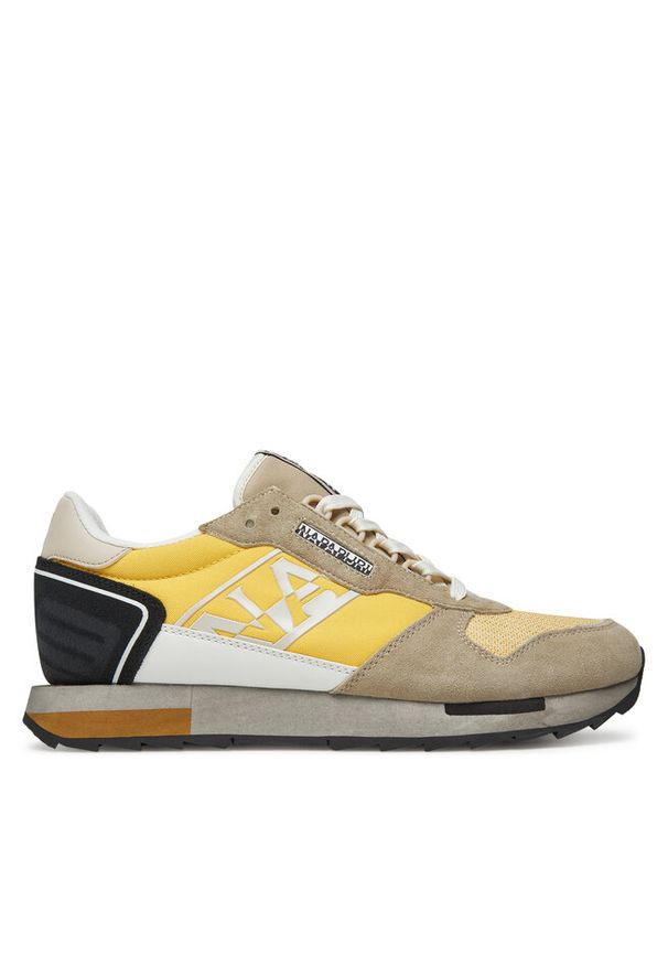 Sneakersy Napapijri. Kolor: żółty