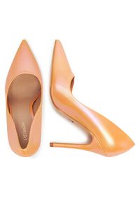 DeeZee Szpilki GAO-2312-6 Pomarańczowy. Kolor: pomarańczowy. Materiał: skóra. Obcas: na szpilce #6