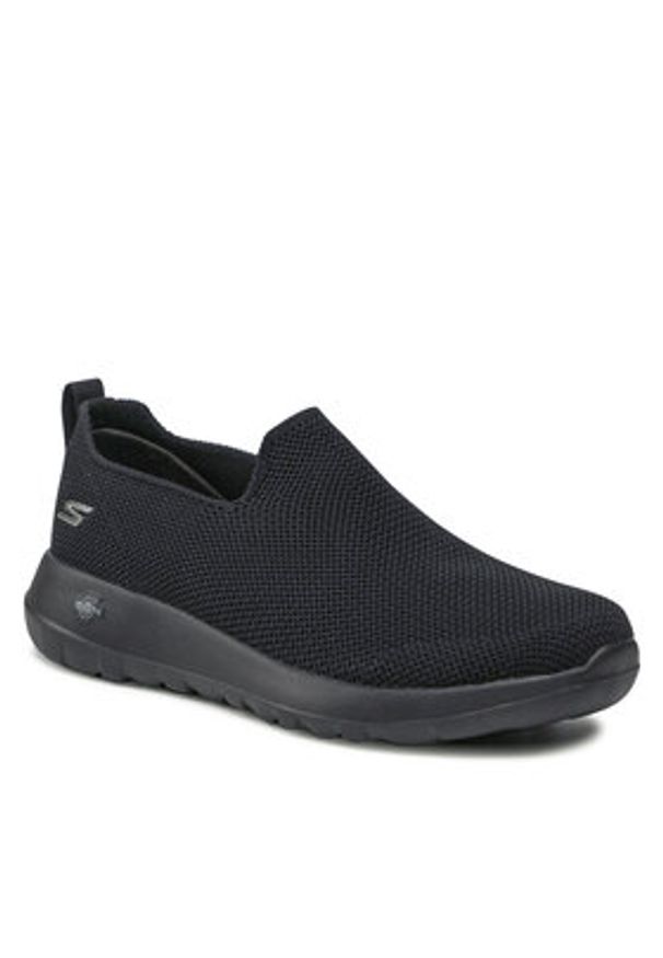 skechers - Skechers Półbuty Modulating 216170/BBK Czarny. Kolor: czarny. Materiał: materiał
