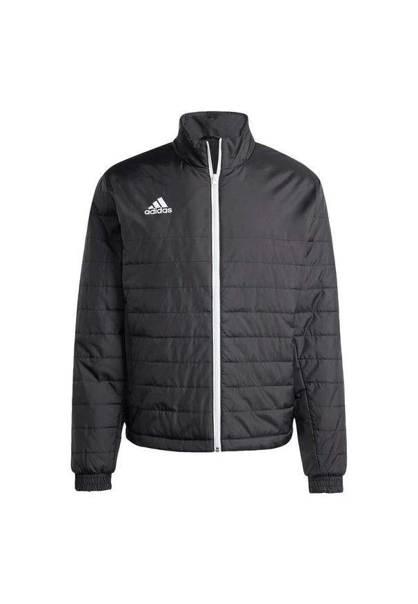 Adidas - Entrada Light Jacket. Kolor: biały, wielokolorowy, czarny. Materiał: materiał. Sport: piłka nożna