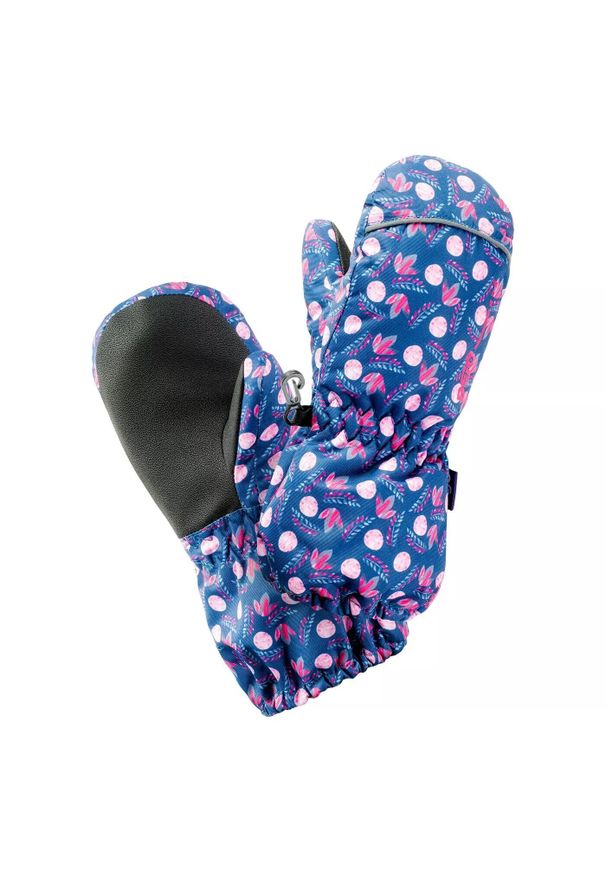 BEJO - Rękawice Narciarskie Dziecięce Impo Roses. Kolor: wielokolorowy, niebieski, różowy. Sport: narciarstwo