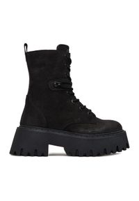 G-Star RAW - G-Star Raw Trzewiki CEO-WI34-MANYA-03 Czarny. Kolor: czarny. Materiał: nubuk, skóra