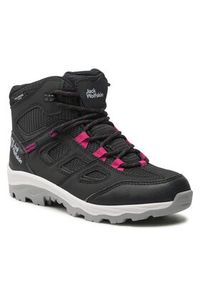 Jack Wolfskin Trekkingi Vojo Texapore Mid K 4042181 Czarny. Kolor: czarny. Materiał: skóra #2