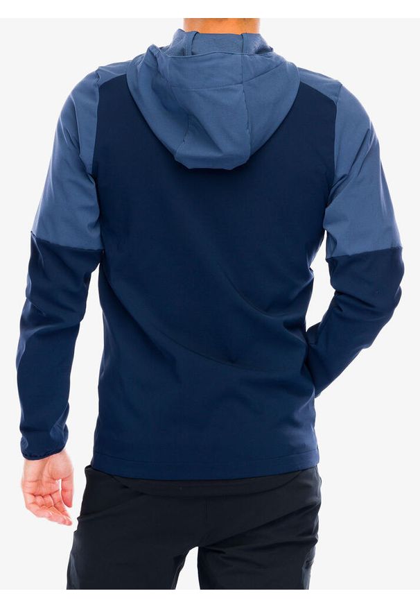 columbia - Kurtka softshell męska Columbia Columbia Tech Softshell Hoodie. Kolor: niebieski. Materiał: softshell. Sport: turystyka piesza