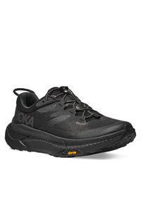 HOKA - Hoka Buty do biegania Transport GTX GORE-TEX 1133958 Czarny. Kolor: czarny. Materiał: materiał. Technologia: Gore-Tex #1