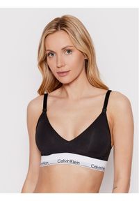 Calvin Klein Underwear Biustonosz do karmienia 000QF6218E Czarny. Kolor: czarny. Materiał: bawełna