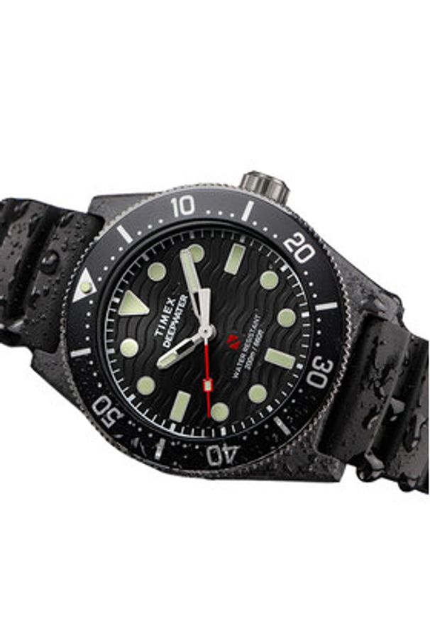 Timex Zegarek Deepwater Reef 200 XCF TW2Y02200 Czarny. Kolor: czarny