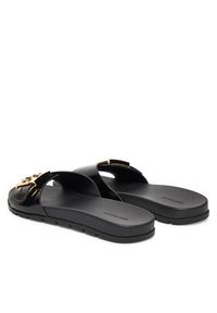 Tory Burch Klapki Buckle Slide 157872 Czarny. Kolor: czarny. Materiał: skóra #5