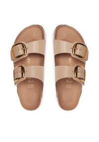 Birkenstock Klapki Arizona 1026553 Różowy. Kolor: różowy. Materiał: skóra