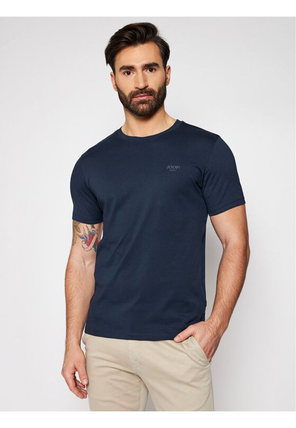 JOOP! Jeans T-Shirt 15 Jjj-32Alphis 30025786 Granatowy Regular Fit. Kolor: niebieski. Materiał: bawełna