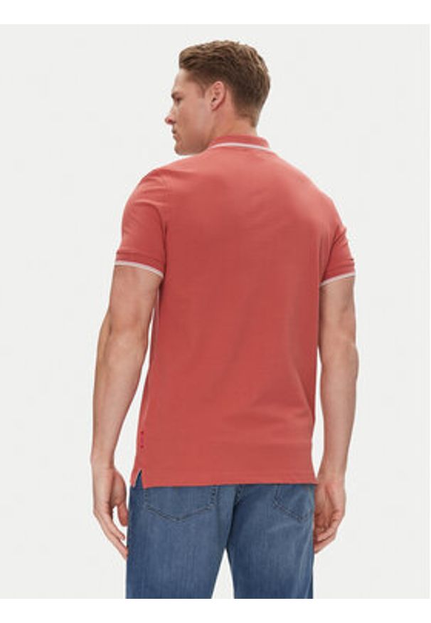 JOOP! Jeans Polo 15 JJJ-04Agnello 30045613 Czerwony Modern Fit. Typ kołnierza: polo. Kolor: czerwony. Materiał: bawełna