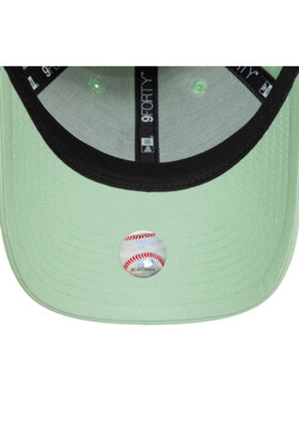 New Era Czapka z daszkiem League Essential 9Forty New York Yankees 60595169 Zielony. Kolor: zielony. Materiał: bawełna, materiał