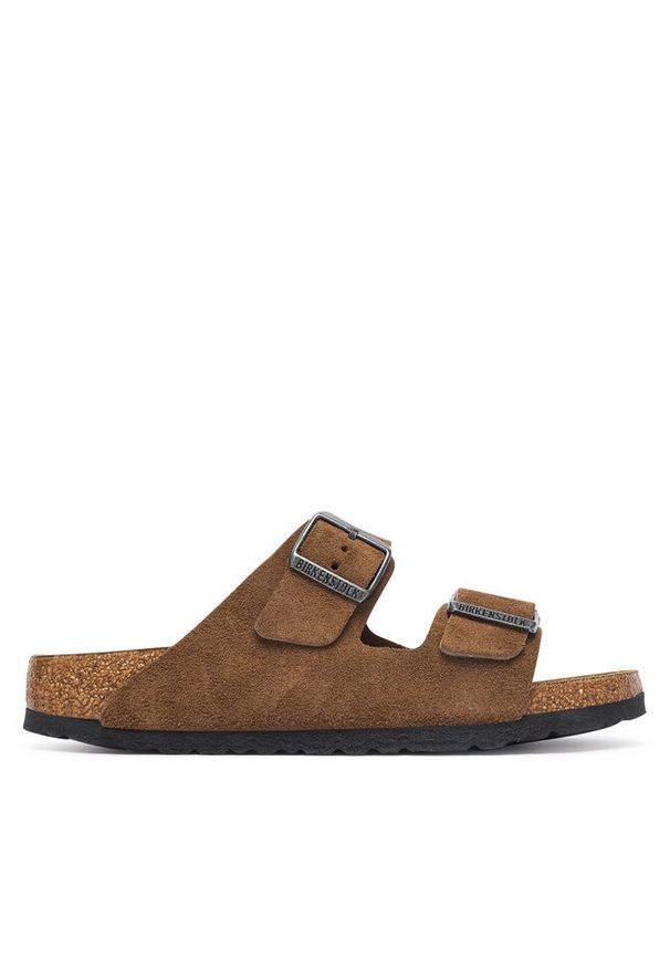 Klapki Birkenstock. Kolor: beżowy