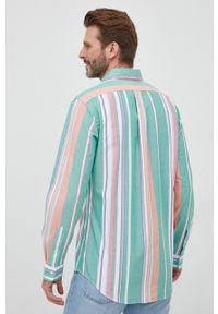 Polo Ralph Lauren koszula bawełniana męska regular z kołnierzykiem button-down. Typ kołnierza: button down, polo. Materiał: bawełna. Długość rękawa: długi rękaw. Długość: długie #2