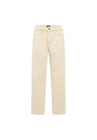 Lee - LEE WIDE LEG DAMSKIE SPODNIE JEANSOWE SERVICE SAND L30SQHCN