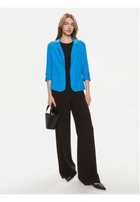 Vero Moda Marynarka Jesmilo 10279700 Niebieski Regular Fit. Kolor: niebieski. Materiał: wiskoza #6