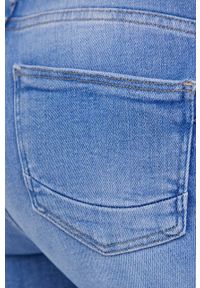 only - Only jeansy Power damskie medium waist. Kolor: niebieski #3