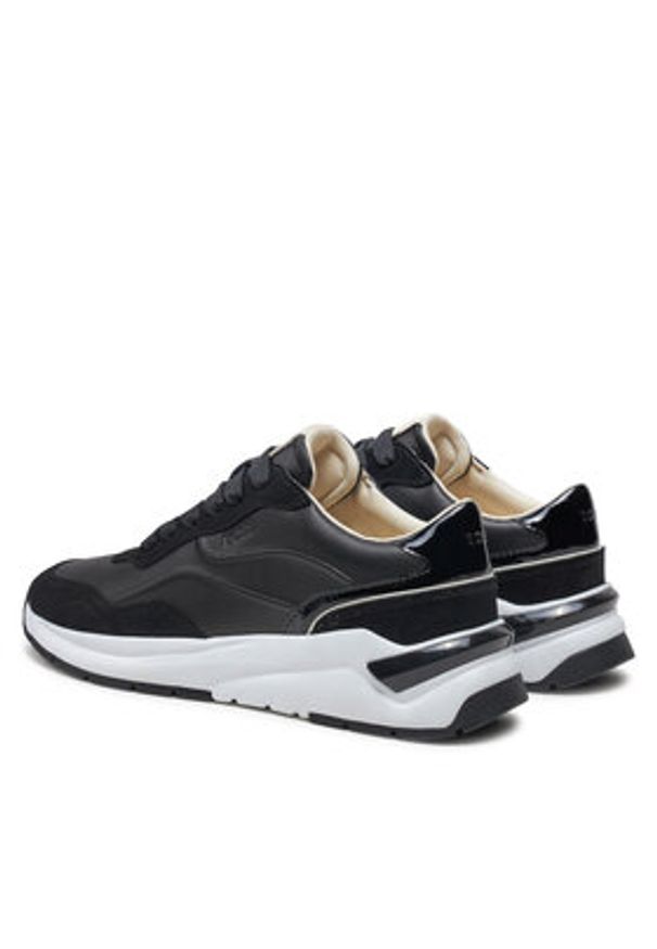 BOSS - Boss Sneakersy Skylar 50536403 Czarny. Kolor: czarny. Materiał: skóra