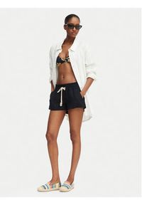 Roxy Szorty materiałowe Oceanside ARJNS03007 Czarny Regular Fit. Kolor: czarny. Materiał: wiskoza #5