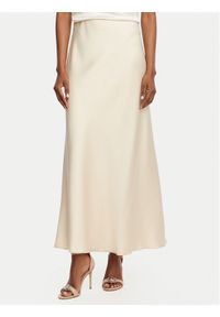 Rinascimento Spódnica maxi CFC0128467003 Kremowy Regular Fit. Kolor: kremowy. Materiał: syntetyk #1
