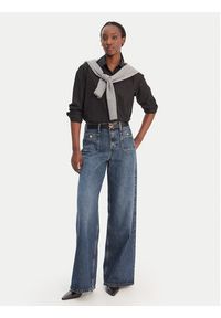 TOMMY HILFIGER - Tommy Hilfiger Koszula WW0WW48190 Czarny Regular Fit. Kolor: czarny. Materiał: bawełna #4