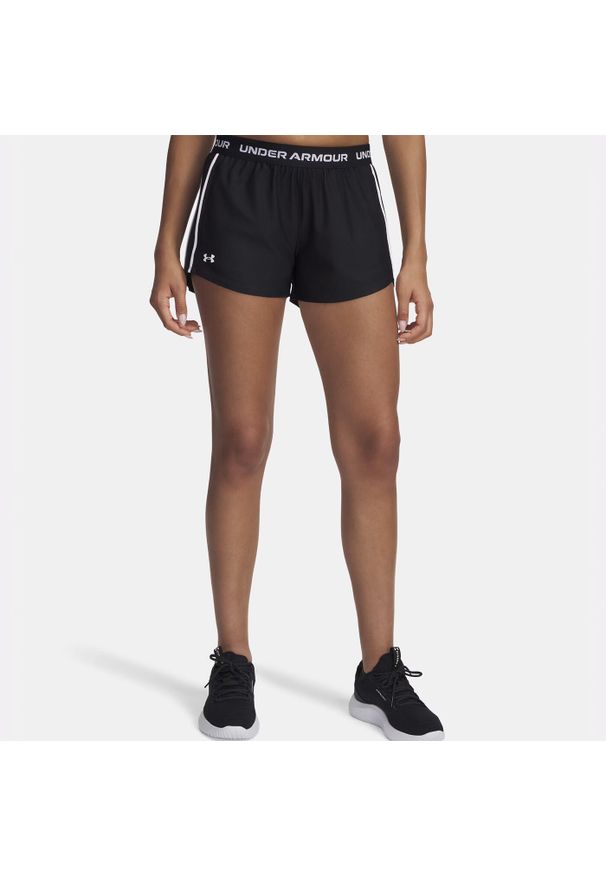 Spodenki treningowe damskie Under Armour Tech Play Up Shorts. Kolor: czarny. Sport: bieganie