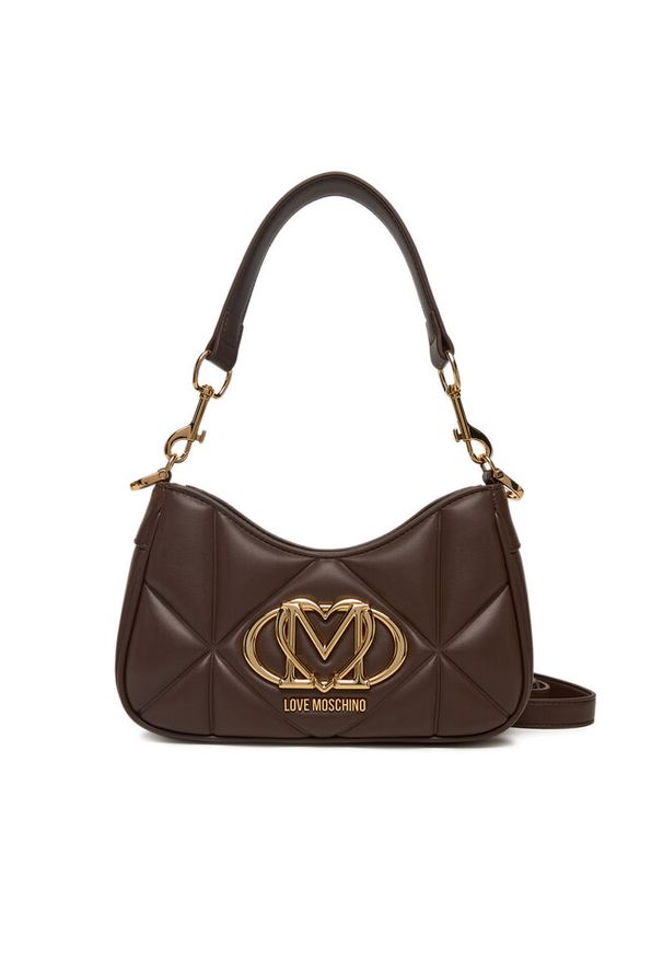 Love Moschino - Torebka LOVE MOSCHINO. Kolor: brązowy