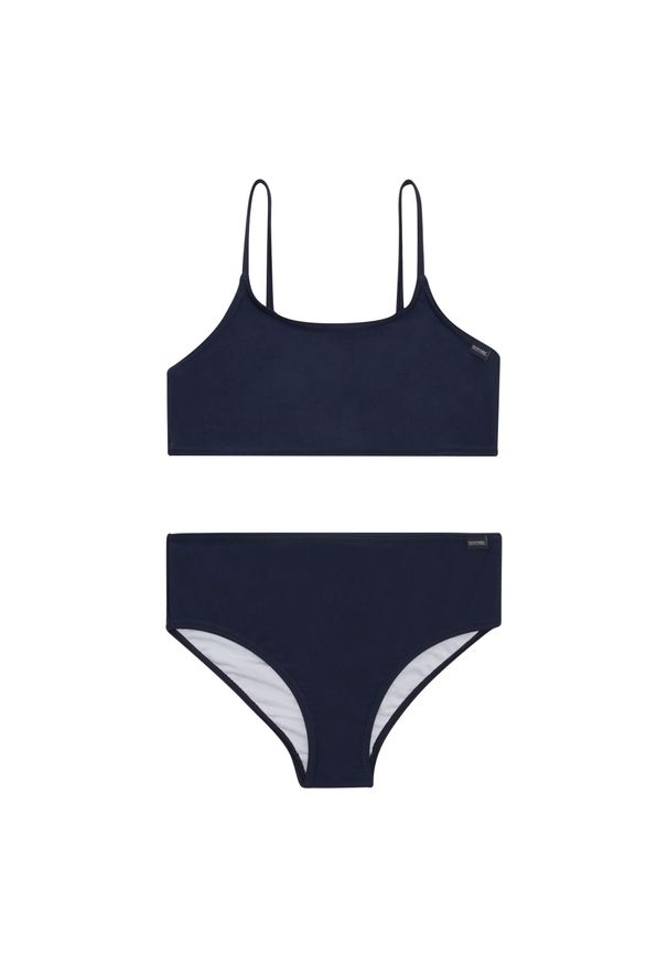 Regatta - Bikini Dziewczęce Dakaria II Plain. Kolor: niebieski