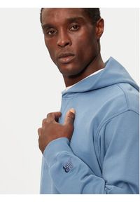 New Balance Bluza MT43500 Niebieski Regular Fit. Kolor: niebieski. Materiał: bawełna #4