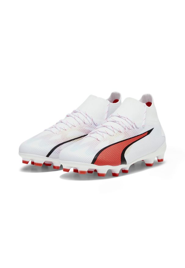 Puma - Buty piłkarskie dziecięce PUMA Ultra Pro Fg/Ag Jr. Kolor: czerwony, czarny, biały, wielokolorowy. Sport: piłka nożna