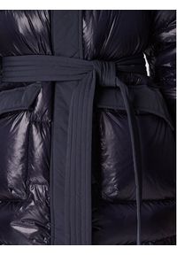 DIEGO M - Diego M Płaszcz zimowy 22IM-R432 Granatowy Slim Fit. Kolor: niebieski. Materiał: syntetyk. Sezon: zima #4