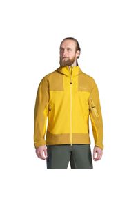 Męska kurtka membranowa Kilpi MAMBA-M. Kolor: żółty. Materiał: nylon. Sport: turystyka piesza #1