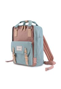 Plecak niebieski Himawari 188L. Kolor: niebieski. Materiał: tkanina, poliester. Styl: elegancki, casual
