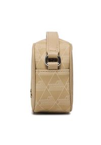 Lacoste Torebka Xs Crossover Bag NF4276DG Beżowy. Kolor: beżowy. Materiał: skórzane