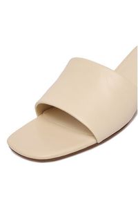 Gino Rossi - GINO ROSSI Klapki C-V2399L-1-1 Beżowy. Kolor: beżowy. Materiał: skóra #7