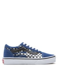 Vans Tenisówki Old Skool VN0005WV7WM1 Granatowy. Kolor: niebieski. Materiał: skóra, zamsz