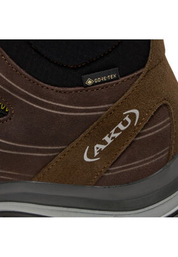 Aku Trekkingi Alterra Gtx GORE-TEX 402 Brązowy. Kolor: brązowy. Materiał: zamsz, skóra. Technologia: Gore-Tex. Sport: turystyka piesza