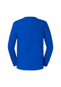 FRUIT OF THE LOOM - Koszulka Z Długim Rękawem Unisex Dla Dorosłych Iconic 195. Kolor: niebieski. Długość rękawa: długi rękaw. Długość: długie