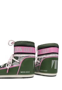 Moon Boot Śniegowce Mb Icon Low Space Racing 80D1409650 Szary. Kolor: szary. Materiał: materiał #3