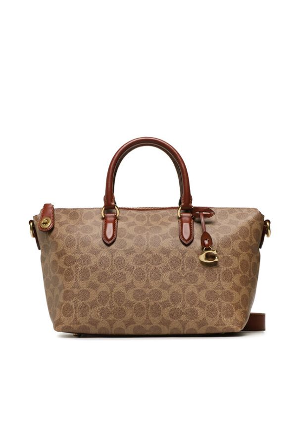 Coach Torebka Cc Sig Kr Stchl CE742 Brązowy. Kolor: brązowy. Materiał: skórzane